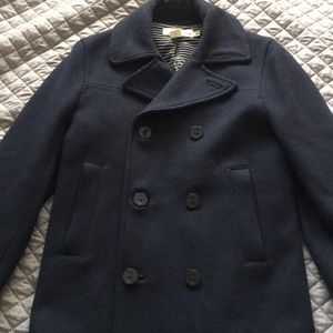 H&M mens Small peacoat